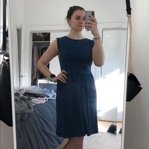 Loft fabric denim style dress